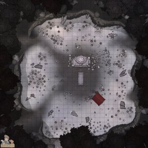 The Pale Statue [33x33]