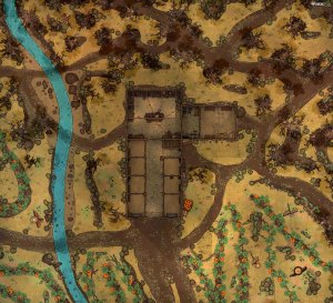 Scarecrow Barn - [55x50]