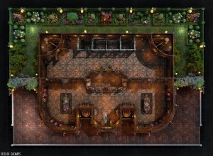 Welcome to the Chocolate Cakery - a place of pure chocolate and joy! Just don't go poking around the Factory Floor... got it? {The Chocolate Cakery (30x22) - Free day & night maps plus hundreds more!}