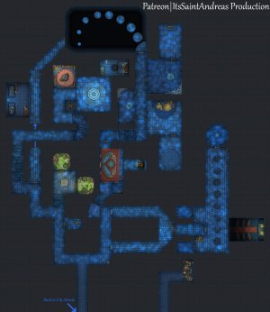 The Blue Alley Dungeon