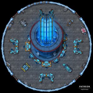 Main Engineering [battlemap] from Angela Maps - 3 versions! [animated] [art]