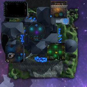 Final Dungeon/BBEG HQ (Made in Dungeon Alchemist available on the Workshop)