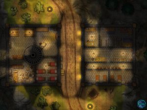 Outpost 1st floor (Day and Night)