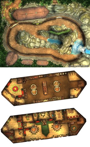 Chult Gamemaster's Lodge [68 x 32]