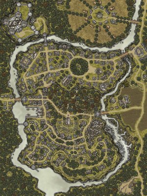 Through the years... (2015-2026) My main campaign town Deleran's Crossing!