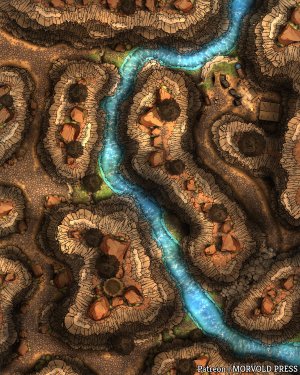 Lost Tomb of Shu'mah & Canyon Dig Site [80 x 100]