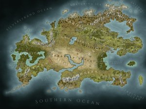 The Continent of Arcanis Terra