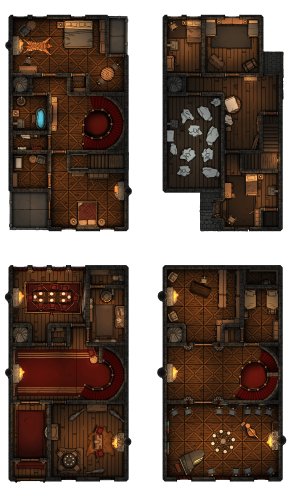 Restored Death House | Curse of Strahd [70 x 90]
