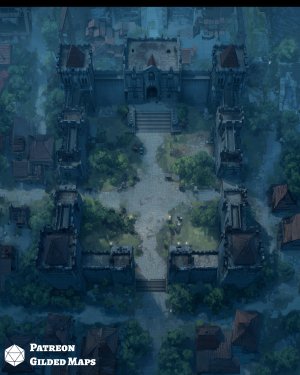 Gothic City Battlemaps