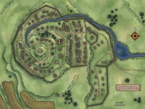 Boyopur village map - and a question