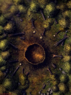 Forest Event Pack by MapleMapsDnD | [Battle Map] [No AI] [OC] [Art]