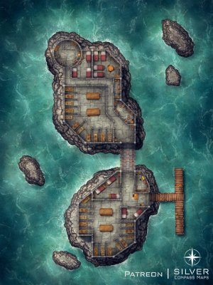 Prison Island  [30x40]