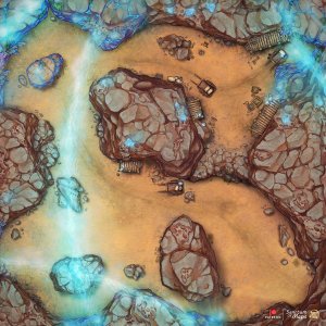 Leyline Cavern - Excavation Lit - 30x30