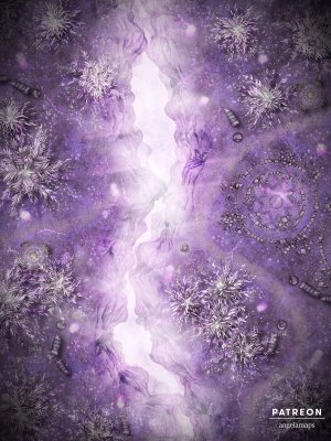 Crystalline Forest [battlemap] from Angela Maps - 3 versions! [animated] [art]