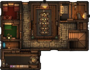 Small Town Estate | 2 Floors [36 x 28]