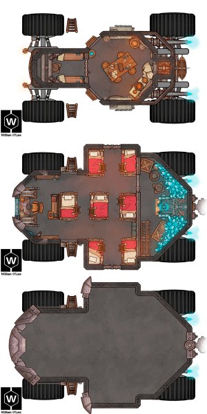 Steampunk Siege Tanks – From War Machine to Mobile Home! (Also my Birthday!)