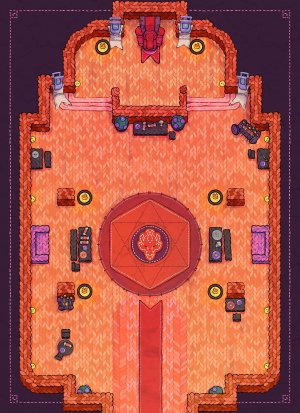 [16x22] A "Crochet" Castle Throne Room