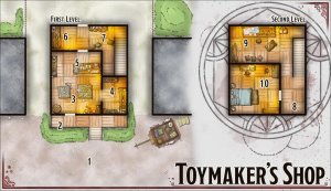 Map 315 - Toymaker Shop -- Building