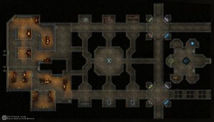 Lair of the Lich-Libraries (52x29)