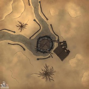 The Old Desert Well [15x15]