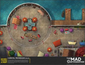 [30x20] More Than a Map: Carnival Promenade!