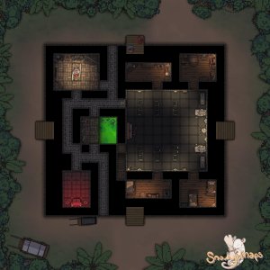 [30x30] Snake Temple Level 1 Night Blood!