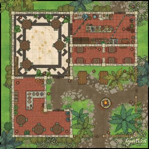 The Huntsman: A Roman Tavern (Thermopolia) [23x23]
