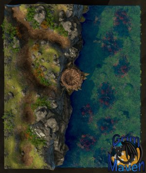 "The Nest"(27x32) Want a battlemap that Roc(k)s, and takes your players to new heights? Welcome to the Nest!