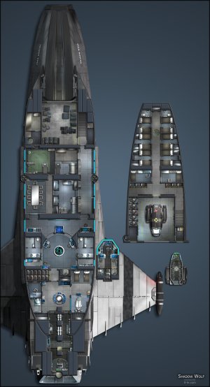 Shadow Wolf - recon ship