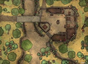 Small Forest Keep [44x32]
