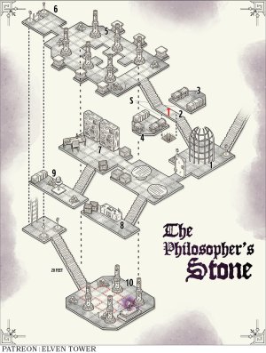Map 687 - The Philosopher's Stone - Isometric Dungeon