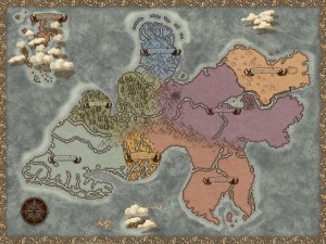 WIP - D&D campaign map