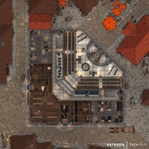 Halls of Justice - Waterdeep [40x40]