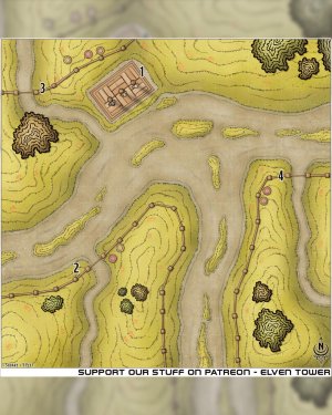 Encouter Map - Gallows at the Crossroads!