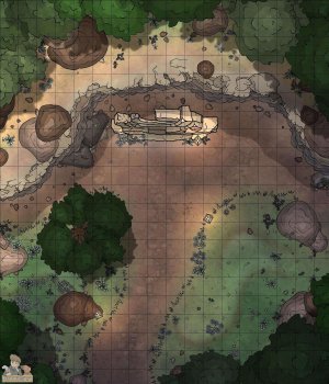 The Ruined Druid's Portal [18x21]