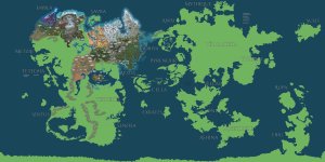 World Map of Aeydas (WIP)