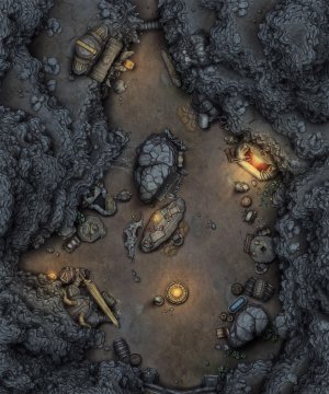 Deep Cave [20x24] - 5 unique variations