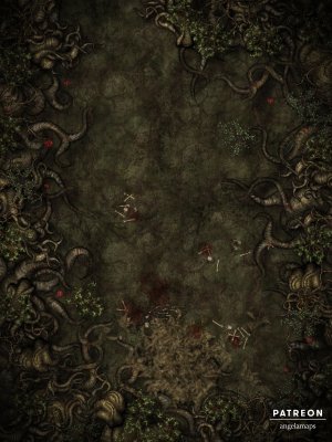 Burrow [battlemap] from Angela Maps - 3 versions! [animated] [art]
