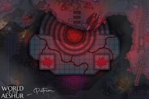 A fallen temple - [30x20]