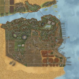 First map making using digital tools.
