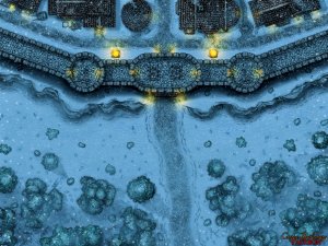 City Walls 40x30 battle map - 2 variations