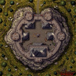 The High Bastion of the Eternal Oath 40x40 battle map