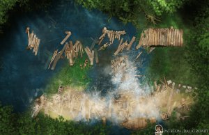 Collapsing Dock! You know if everything was up to code we would NEED a Phased battlemap.