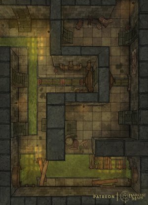 You see no enemies ahead. And yet, echoing through the corridors, you can clearly hear the sound of something walking…[22x16] [OC]