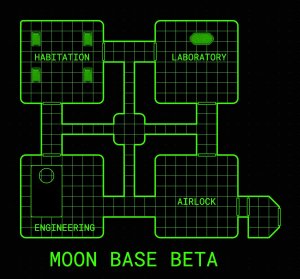 Moonbase Beta - Dungeon Scrawl Sci-fi