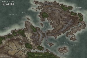World of Leama - a world losing its color