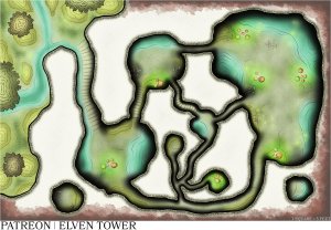Map 537 - The Swamp Thing - Cave Dungeon