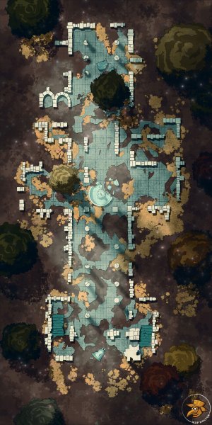 Ruined Church [20x40] Ring the broken bell, I dare you!