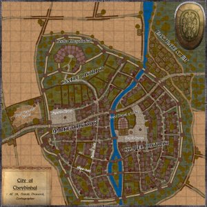 4th Era Cheydinhal from The Elder Scrolls [For a PF2e game I'm running]