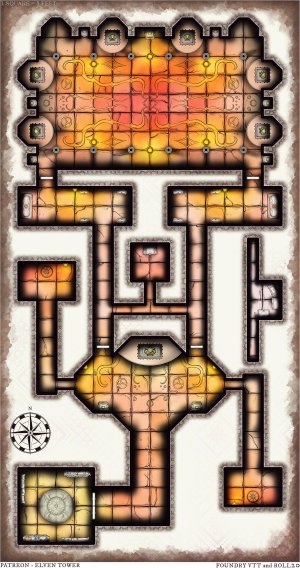 Map 613 - The Figurines of Power